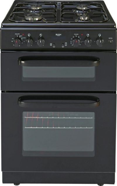 Bush - BDFD60B - Dual Fuel Cooker - Black/Ins/Del/Rec